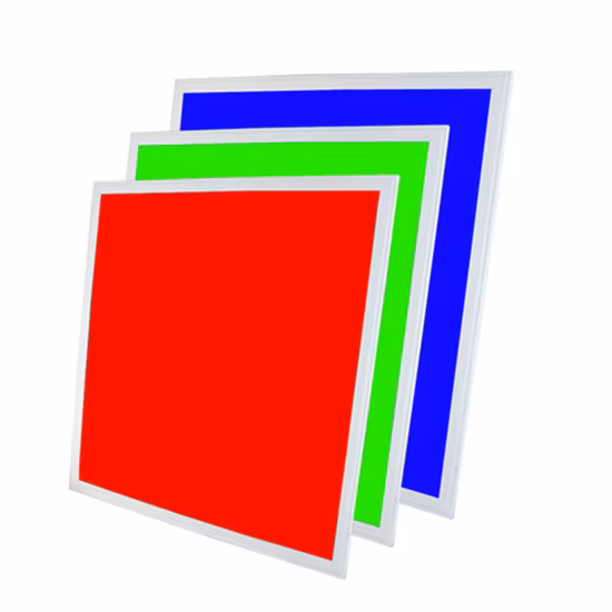 Costom RGB LED Suspended Ceiling Light Panel 60X60 Color Changing LED Panel Light