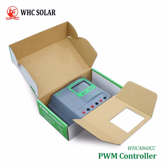 Contrôleur de Charge solaire de batterie de lampadaire LED automatique MPPT 10A 20A 40A 60A 80A LCD 12V 24V 48V