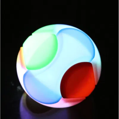 LED allument la boule en plastique 3D de tirelire de jouets éducatifs