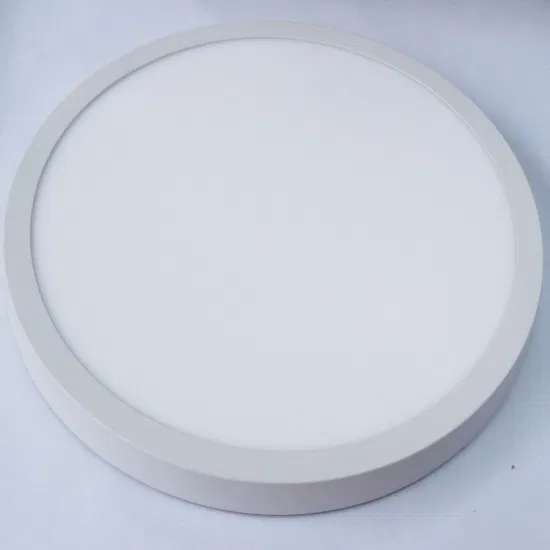 Plafonnier mince monté en surface ronde de 18 W pour panneau LED de forme ronde